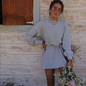 Bandier Dahlia sweatshirt dress